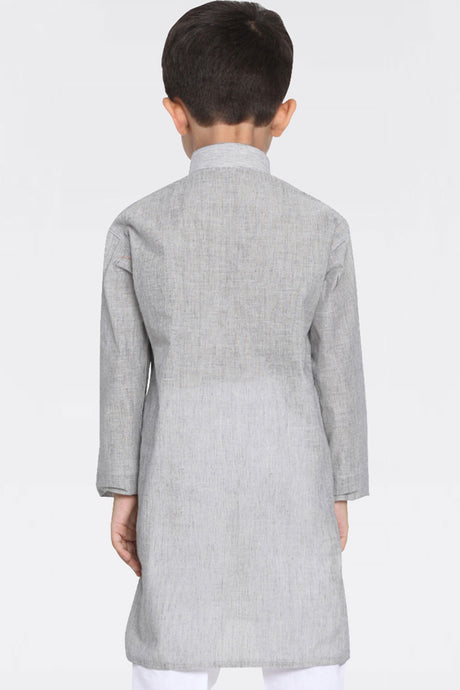 Shop Boys Kurta in Grey