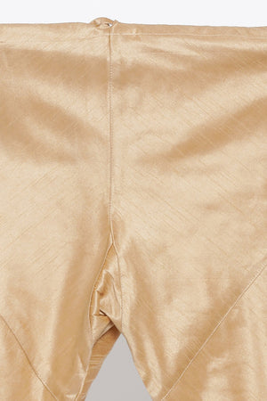 Men's Cotton Blend Indo Western Sherwani Set In Maroon