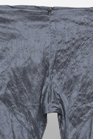 Men's Cotton Silk Kurta Pajama Set In Slate