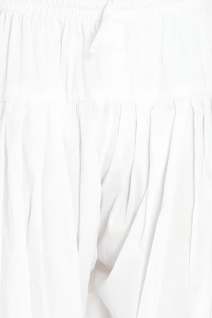 Men's Blended Cotton Kurta Set in Pink