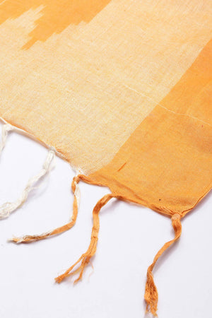 Yellow Cotton  Dupatta