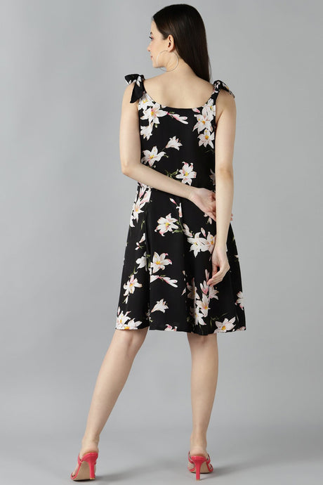 Buy Crepe Top in Black